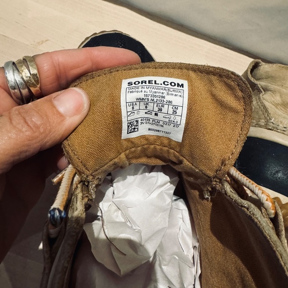 Sorrel waterproof leather booties - Picture 4 of 6